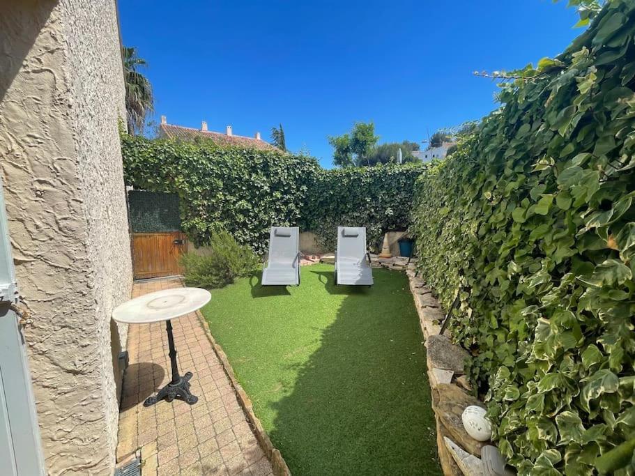 Appart-St Cyr Sur Mer-La Madrague-4Pers-Parking Saint-Cyr-sur-Mer Extérieur photo