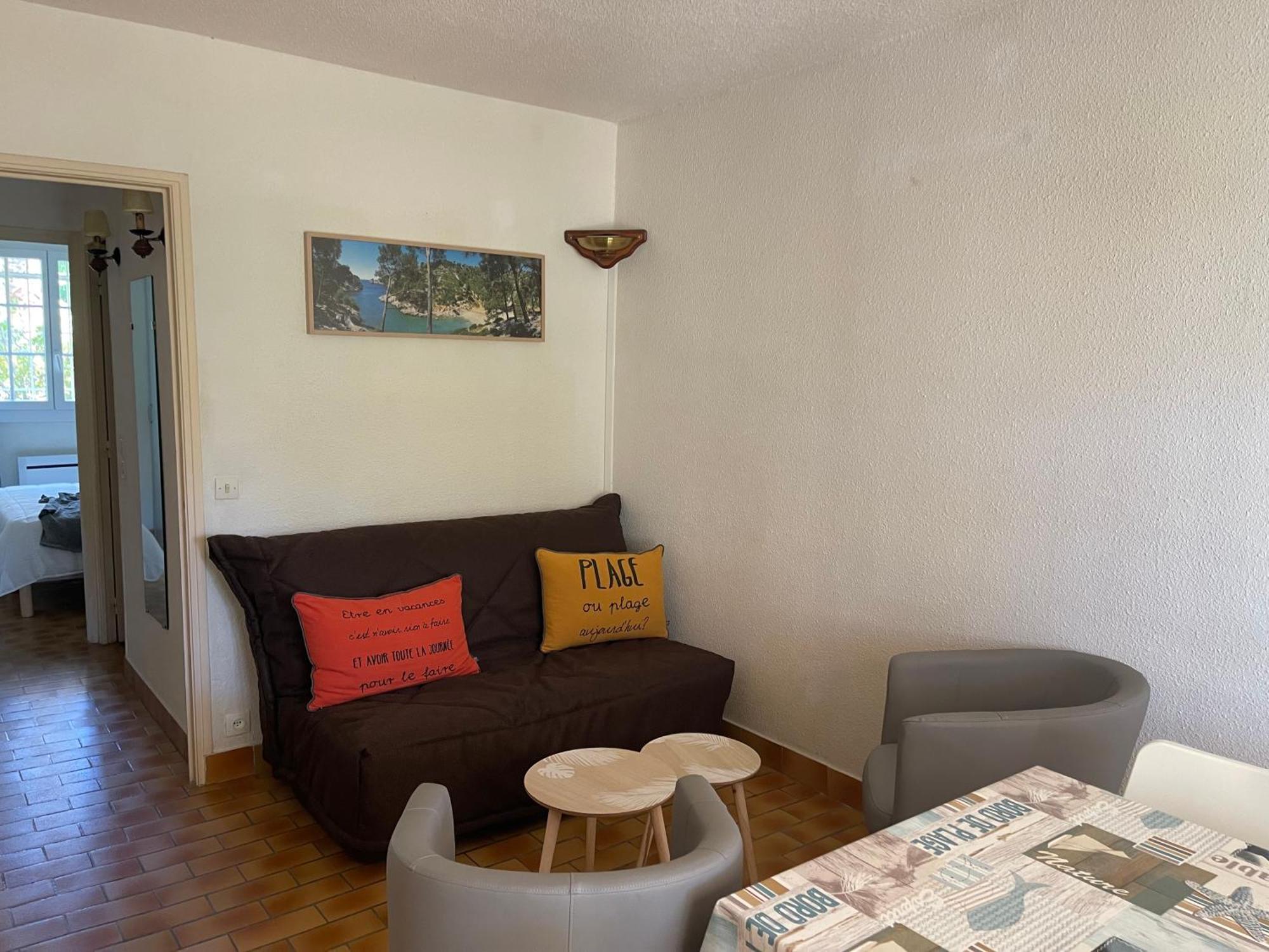 Appart-St Cyr Sur Mer-La Madrague-4Pers-Parking Saint-Cyr-sur-Mer Extérieur photo